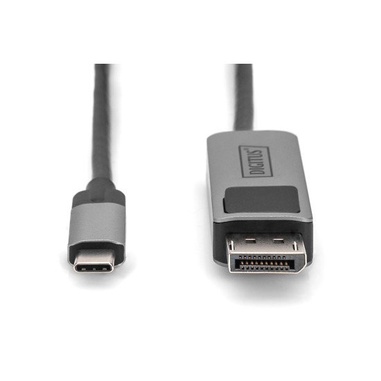 Digitus Câble adaptateur USB type C vers DisplayPort bidirectionnel