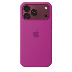 Apple Coque en silicone avec MagSafe pour iPhone 18 Pro Max - Magenta