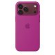 Apple Coque en silicone avec MagSafe pour iPhone 18 Pro Max - Magenta