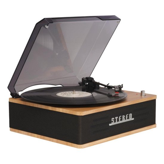 Denver VPB-262LW Tourne-disque entraîné par courroie Noir, Bois Manuel