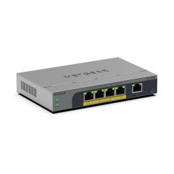 NETGEAR GS105EP Non-géré Gigabit Ethernet (10/100/1000) Connexion Ethernet POE Gris NETGEAR GS105EP Non-géré Gigabit Ethernet (10/100/1000) Connexion Ethernet POE Gris