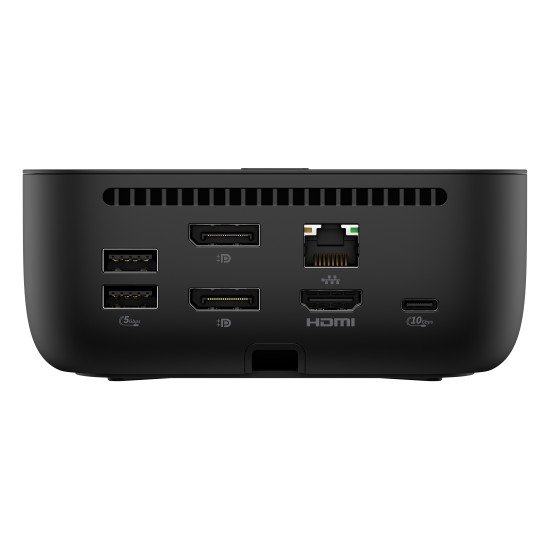 HP USB-C 100W G6 Dock Avec fil USB 3.2 Gen 2 (3.1 Gen 2) Type-C Noir