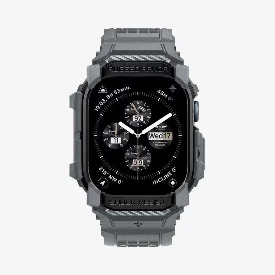 Spigen Rugged Armor Pro Emplacement Gris foncé Polyuréthane thermoplastique (TPU) Spigen Rugged Armor Pro Emplacement Gris foncé Polyuréthane thermoplastique (TPU)