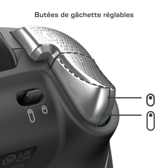 Turtle Beach Stealth Ultra Sans fil Haute Performance avec Station de Charge Rapide, Butée de gâchette réglables et Ecran de Commande pour Xbox Series X|S, Xbox One & PC [Licence officielle pour Xbox]