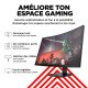 HP OMEN by HP OMEN by 31.5 inch QHD 165Hz Curved Gaming Monitor - OMEN 32c écran PC 80 cm (31.5") 2560 x 1440 pixels Quad HD Noir