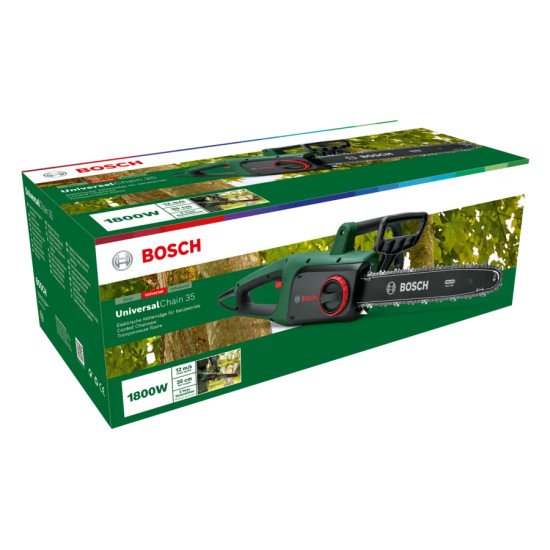 Bosch 0 600 8B8 303 tronçonneuse 1800 W Vert