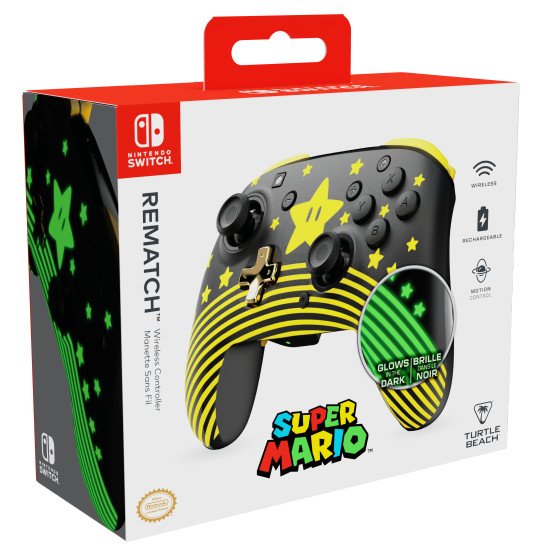 Turtle Beach Rematch: Super Mario Star Turtle Beach Rematch: Super Mario Star