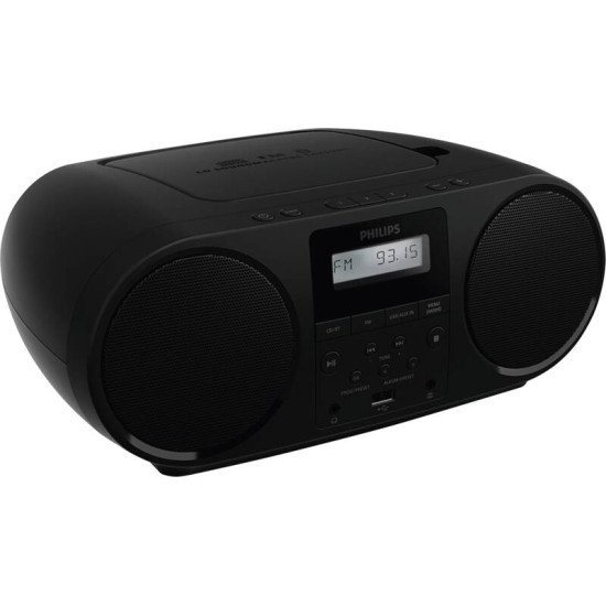 Philips TAZ5000/10 Lecteur de CD Lecteur CD portable Noir