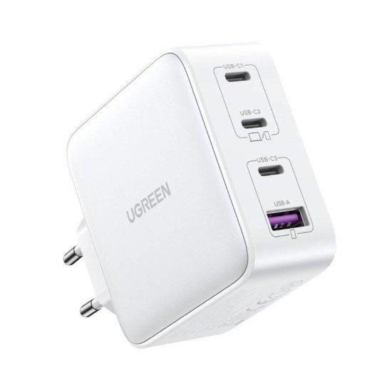 Ugreen 15337 chargeur d'appareils mobiles Universel Blanc Secteur Charge rapide Intérieure