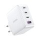 Ugreen 15337 chargeur d'appareils mobiles Universel Blanc Secteur Charge rapide Intérieure