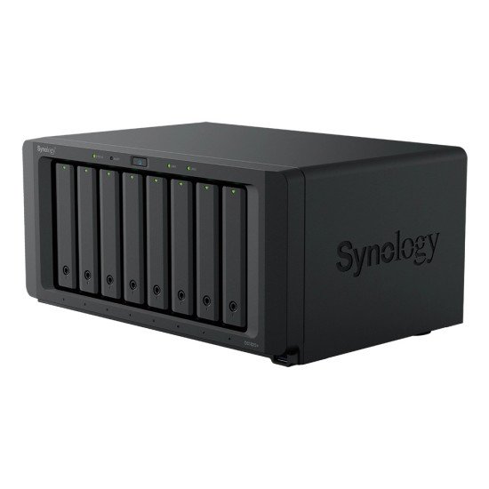 Synology DiskStation DS1825neo+ NAS Bureau AMD Ryzen V1500B 4 Go DDR4 0 To Synology DSM Noir