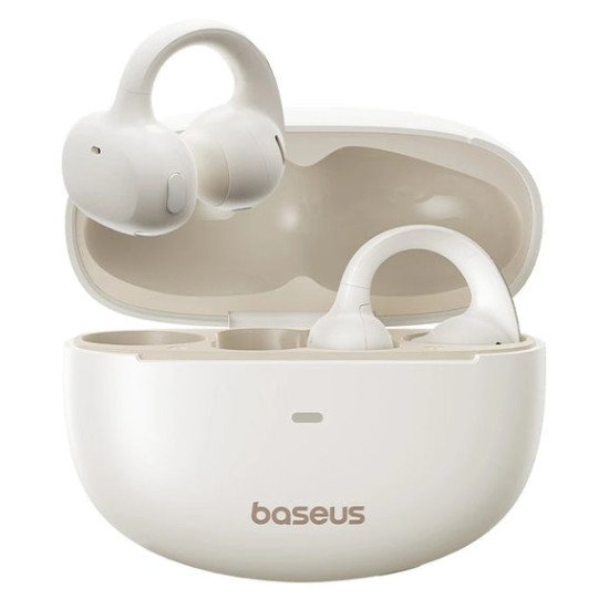 Baseus Bowie MC1 Open-Ear TWS Casque Sans fil Clip d'oreille Appels/Musique Bluetooth Blanc