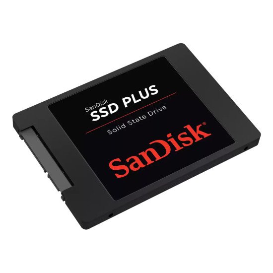 SanDisk SSD Plus 2 To 2.5" Série ATA III 3D NAND SanDisk SSD Plus 2 To 2.5" Série ATA III 3D NAND
