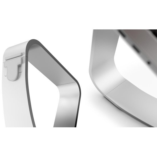 Twelve South Curve SE Aluminium, Argent