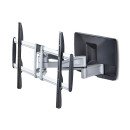 StarTech.com Support Mural Articulé Robuste pour Téléviseur à Écran Plat jusqu'à 100" et 85kg, VESA 800x500, Support à Profil Bas, Conforme TAA