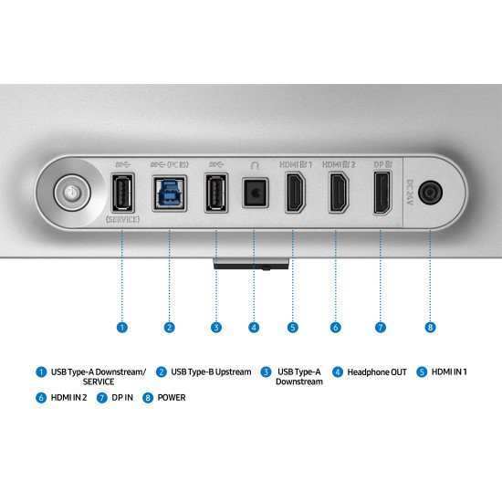 Samsung G81SF écran PC 68,6 cm (27") 3840 x 2160 pixels 4K Ultra HD OLED Argent Samsung G81SF écran PC 68,6 cm (27") 3840 x 2160 pixels 4K Ultra HD OLED Argent
