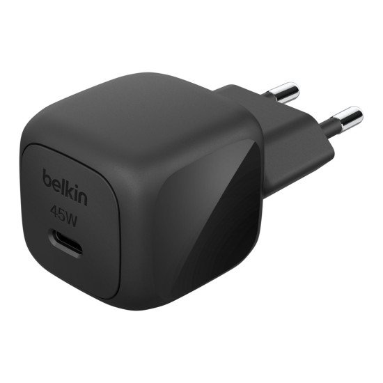 Belkin WCA013kqBK Universel Noir Secteur Charge rapide Intérieure Belkin WCA013kqBK Universel Noir Secteur Charge rapide Intérieure