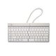 R-Go Tools Split RGOSBUSWLWH clavier Bluetooth QWERTY Nordique Blanc