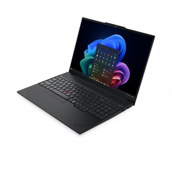 Lenovo ThinkPad E16 Gen 4 (Intel) Copilot+ PC Intel Core Ultra 5 325 Ordinateur portable 40,6 cm (16") WUXGA 32 Go DDR5-SDRAM 512 Go SSD Wi-Fi 7 (802.11be) Windows 11 Pro Noir Belge