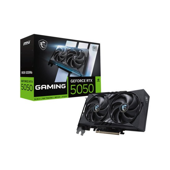 MSI GeForce RTX 5050 8G GAMING OC NVIDIA 8 Go GDDR6 MSI GeForce RTX 5050 8G GAMING OC NVIDIA 8 Go GDDR6