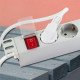 LogiLink PDU9C04 protection surtension Gris clair 9 sortie(s) CA 230 V 2 m