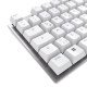 CHERRY KC 200 MX clavier USB QWERTZ Allemand Argent, Blanc