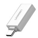 Ugreen 30155 changeur de genre de câble USB-A USB-C Blanc