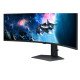 Samsung Odyssey G95C écran PC 124,5 cm (49") 5120 x 1440 pixels DWQHD Noir