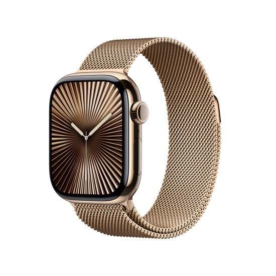 Apple Watch Series 10 OLED 42 mm Numérique 374 x 446 pixels Écran tactile 4G Or Wifi GPS (satellite) Apple Watch Series 10 OLED 42 mm Numérique 374 x 446 pixels Écran tactile 4G Or Wifi GPS (satellite)