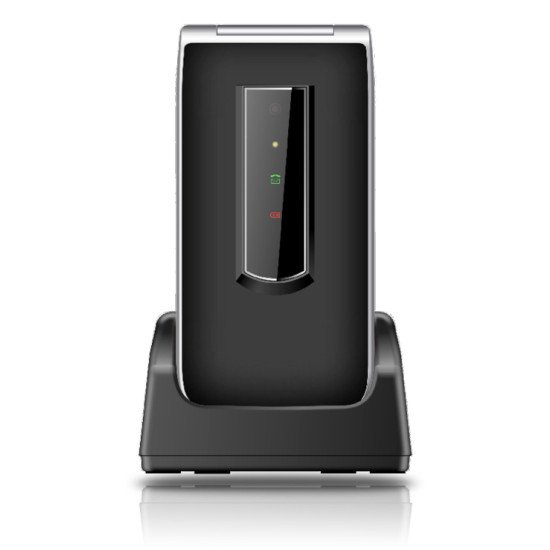 Beafon SL495 LTE 6,1 cm (2.4") 88 g Noir, Argent Téléphone d'entrée de gamme