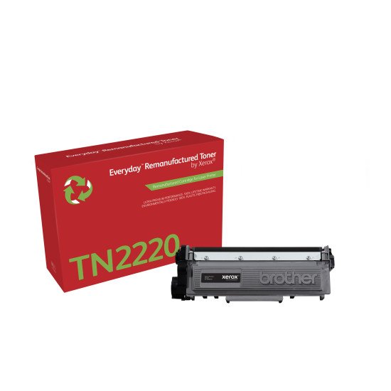 Toner remanufacturé Mono Everyday™ de Xerox compatible avec Brother TN2220, Grande capacité