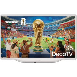 Hisense 32S5Q 81,3 cm (32") Full HD Smart TV Wifi Argent, Blanc