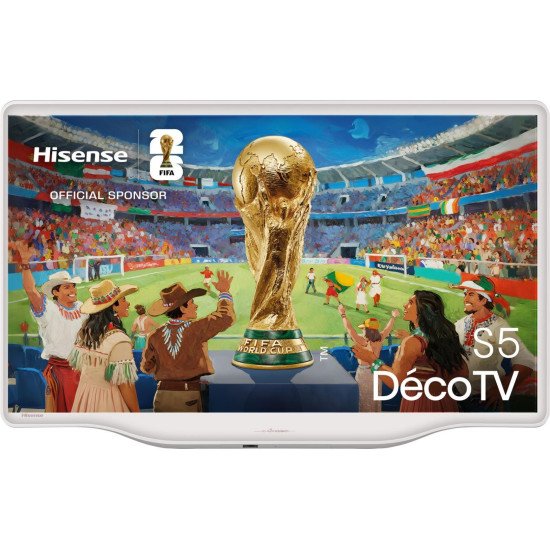 Hisense 32S5Q 81,3 cm (32") Full HD Smart TV Wifi Argent, Blanc