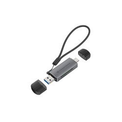 Conceptronic BIAN05G lecteur de carte mémoire USB 3.2 Gen 1 (3.1 Gen 1) Type-A/Type-C Gris Conceptronic BIAN05G lecteur de carte mémoire USB 3.2 Gen 1 (3.1 Gen 1) Type-A/Type-C Gris
