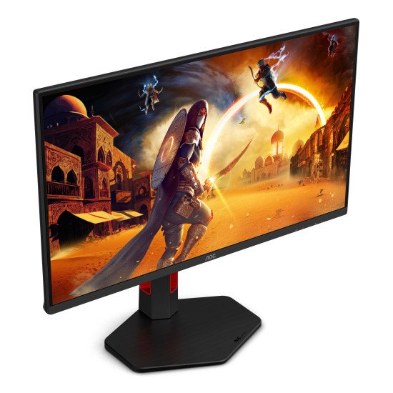 AOC G4 25G4KUR écran PC 62,2 cm (24.5") 1920 x 1080 pixels Full HD LED Noir, Rouge