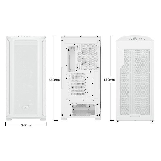 be quiet! Shadow Base 800 FX White Midi Tower Blanc