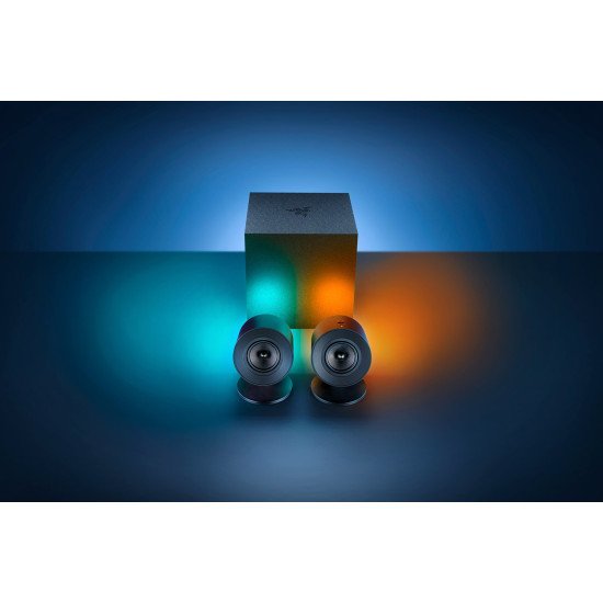 Razer Nommo V2 Plage complète Noir Avec fil &sans fil