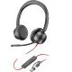 POLY Micro-casque Blackwire 8225 stéréo USB-C certifié Microsoft Teams + adaptateur USB-C/A POLY Micro-casque Blackwire 8225 stéréo USB-C certifié Microsoft Teams + adaptateur USB-C/A