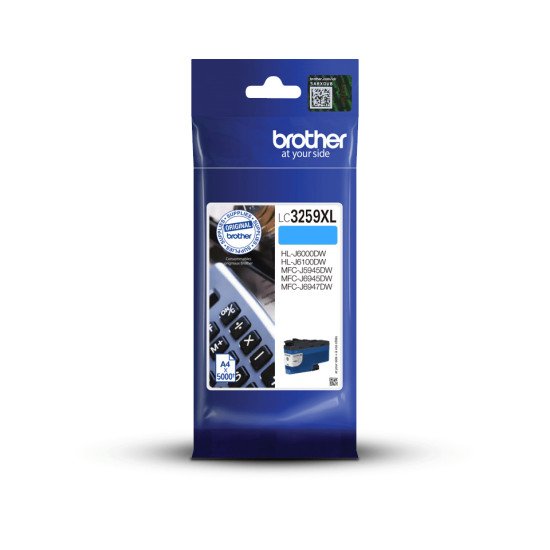 Brother LC3259XLCP Cartouche de toner 1 pièce(s) Original Cyan Brother LC3259XLCP Cartouche de toner 1 pièce(s) Original Cyan