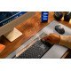 Logitech Signature Slim Solar+ K980 clavier Universel RF sans fil + Bluetooth QWERTY Italien Graphite