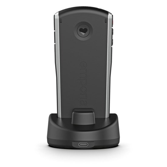 Emporia SIMPLICITY 5,08 cm (2") 94 g Noir, Argent