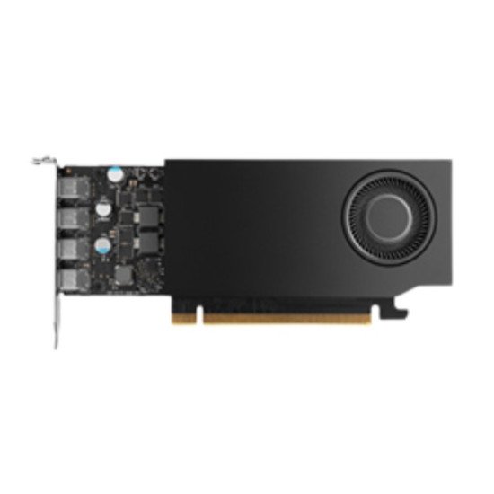 Nvidia RTX A400, 4GB, GDDR6 64-bit, 96GB/s, PCIe 4.0 x8, Single Slot, 4x Mini DisplayPort 1.4a, 50W, Ampere 4 Go Nvidia RTX A400, 4GB, GDDR6 64-bit, 96GB/s, PCIe 4.0 x8, Single Slot, 4x Mini DisplayPort 1.4a, 50W, Ampere 4 Go