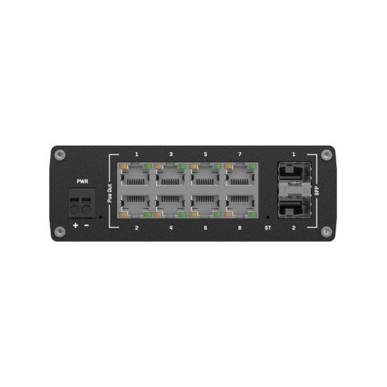 Teltonika TSW202 Géré L2 Gigabit Ethernet (10/100/1000) Connexion Ethernet POE Aluminium, Bleu Teltonika TSW202 Géré L2 Gigabit Ethernet (10/100/1000) Connexion Ethernet POE Aluminium, Bleu