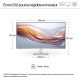 HP Series 5 Écran Full HD réglable en hauteur 23,8 pouces Série 5 - 524sh HP Series 5 Écran Full HD réglable en hauteur 23,8 pouces Série 5 - 524sh