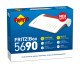 FRITZ! Box 5690 routeur sans fil 2.5 Gigabit Ethernet Bi-bande (2,4 GHz / 5 GHz) Rouge, Blanc FRITZ! Box 5690 routeur sans fil 2.5 Gigabit Ethernet Bi-bande (2,4 GHz / 5 GHz) Rouge, Blanc