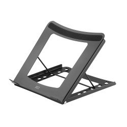 ACT Support pliable pour ordinateur portable avec 5 positions de réglage en hauteur ACT Support pliable pour ordinateur portable avec 5 positions de réglage en hauteur