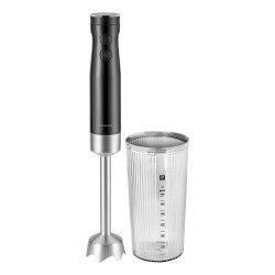 ZWILLING ENFINIGY HAND BLENDER BLACK 0,6 L Mélangeur par immersion 800 W Noir, Acier inoxydable ZWILLING ENFINIGY HAND BLENDER BLACK 0,6 L Mélangeur par immersion 800 W Noir, Acier inoxydable