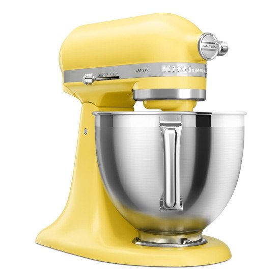 KitchenAid 5KSM195PSEBT mixeur Robot mixer 300 W Acier inoxydable, Jaune