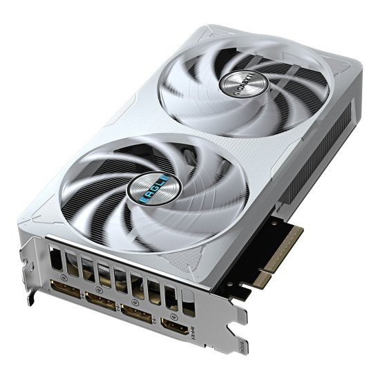 GIGABYTE GeForce RTX 5060 Ti EAGLE OC ICE 8G Carte Graphique – 8 Go GDDR7, 128 bits, PCI-E 5.0, 2617 MHz Fréquence du processeur, 3 x DisplayPort, 1 x HDMI, GV-N506TEAGLEOC ICE-8GD GIGABYTE GeForce RTX 5060 Ti EAGLE OC ICE 8G Carte Graphique – 8 Go GDDR7, 128 bits, PCI-E 5.0, 2617 MHz Fréquence du processeur, 3 x DisplayPort, 1 x HDMI, GV-N506TEAGLEOC ICE-8GD