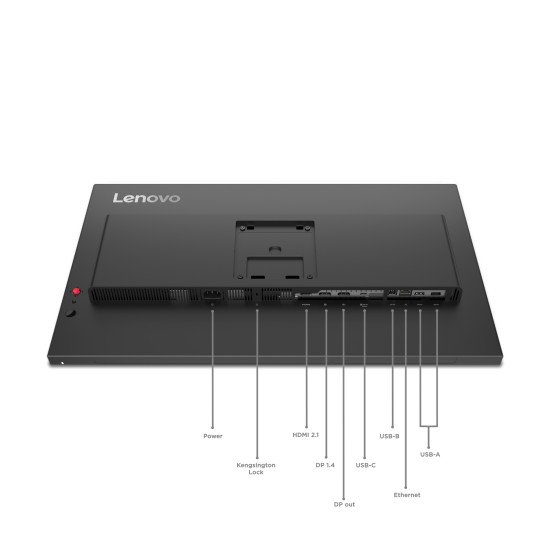 Lenovo ThinkVision P27QD-40 LED display 68,6 cm (27") 2560 x 1440 pixels Wide Quad HD Noir Lenovo ThinkVision P27QD-40 LED display 68,6 cm (27") 2560 x 1440 pixels Wide Quad HD Noir